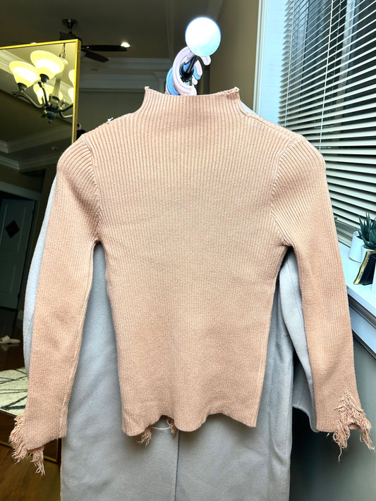 Flesh-Colored Sweater