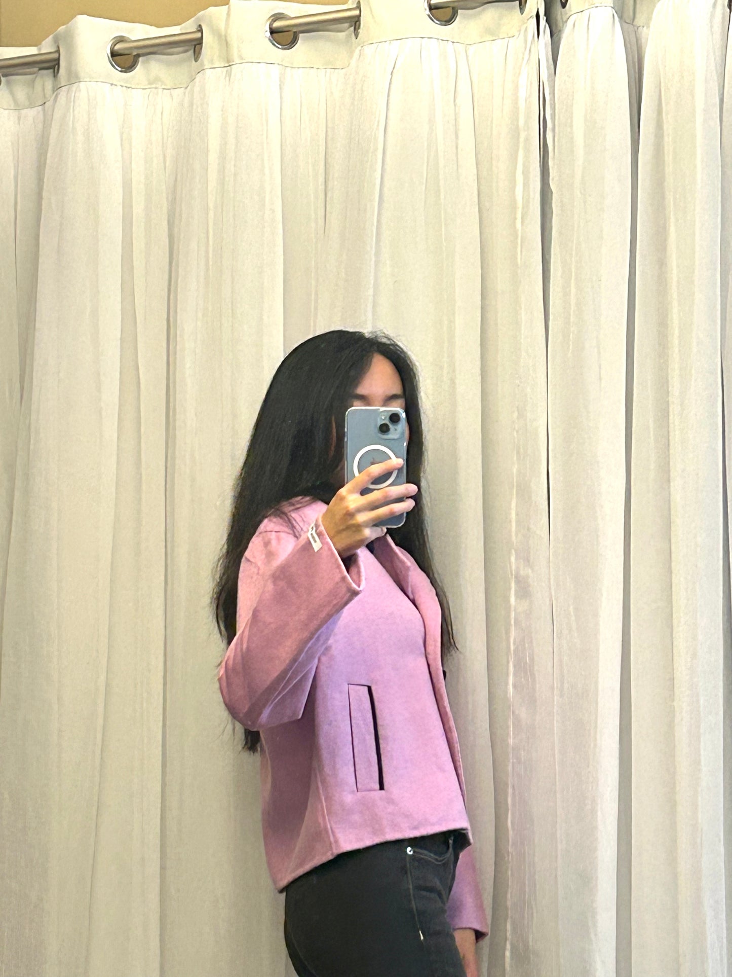 Short Pink Coat
